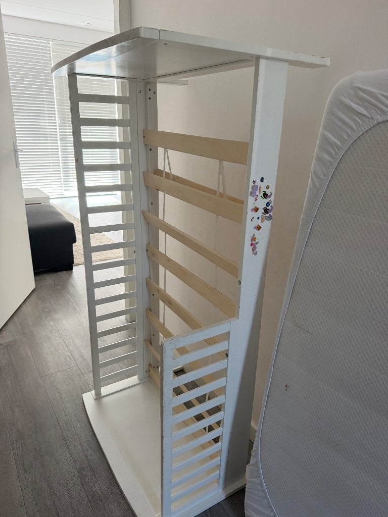 Gratis gebruikte peuterbed, Ophalen, Gebruikt, 70 tot 85 cm, 140 tot 160 cm