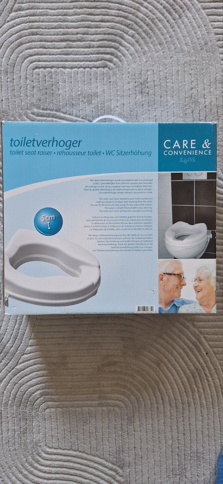 Toiletverhoger, Ophalen, Nieuw