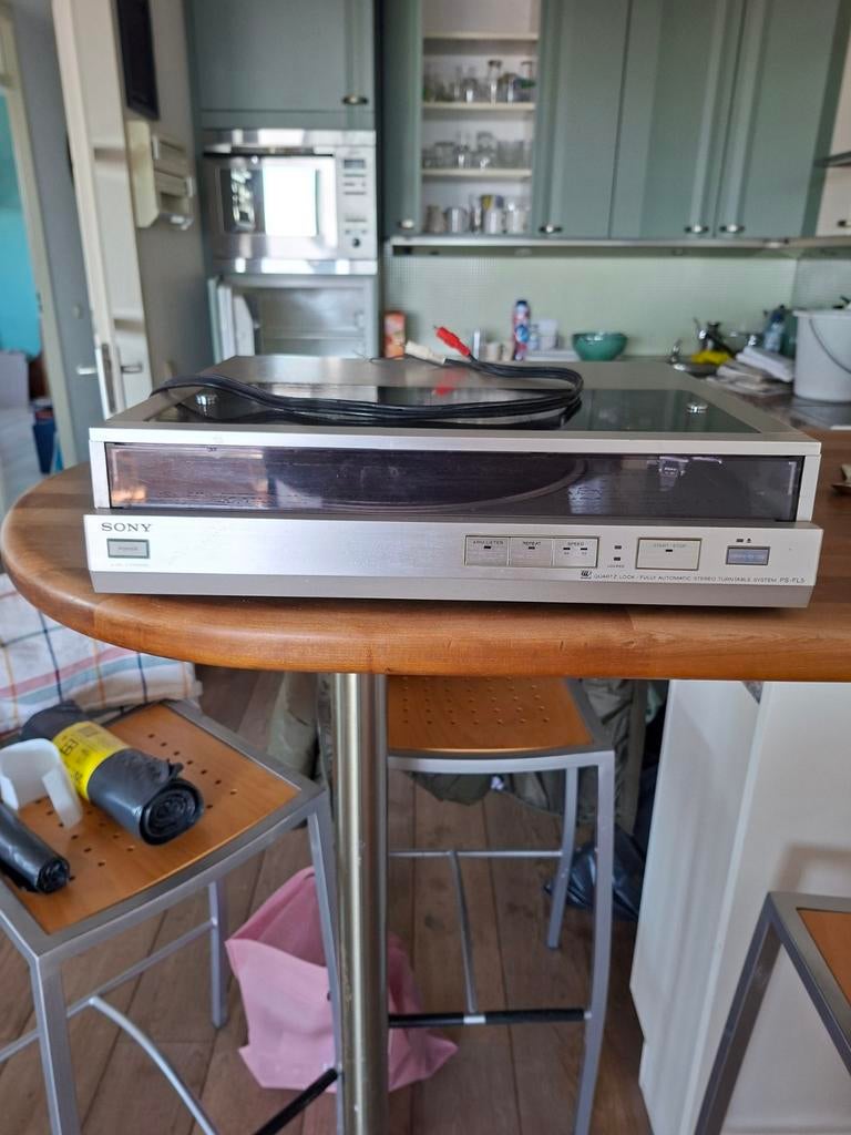 Sony platenspeler, Ophalen