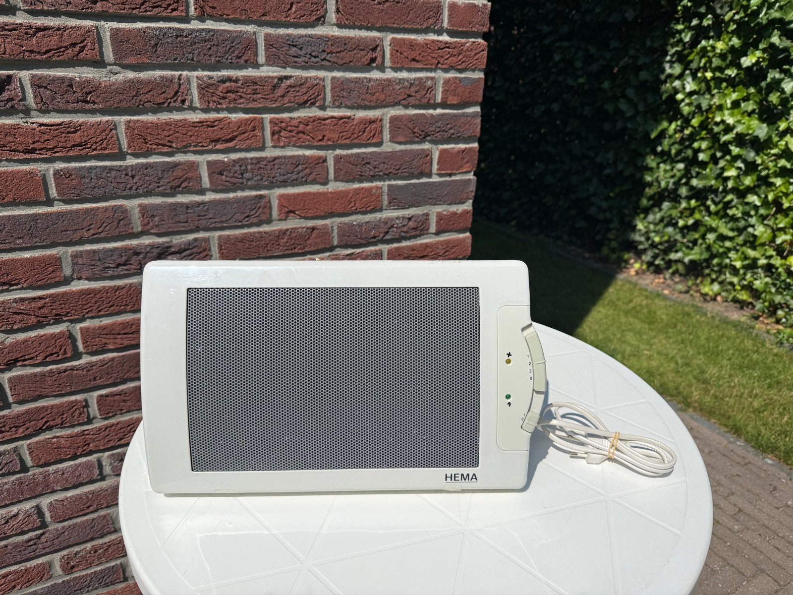 Hema Tafelventilator - Compact en Efficiënt, Gebruikt, Tafel- of Grondventilator, Minder dan 60 m³, 2 snelheden