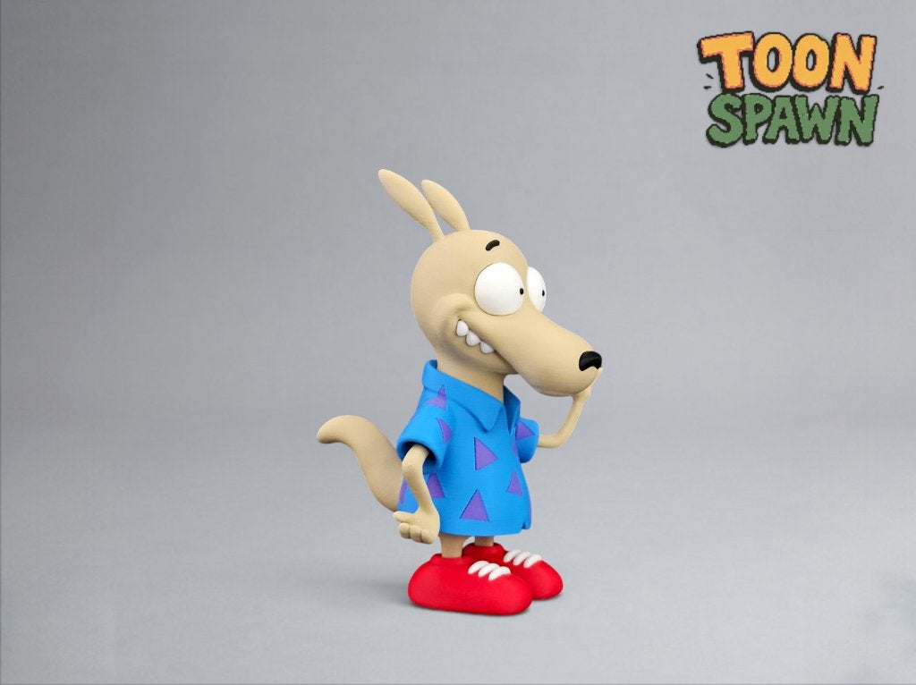 Rocko – 18,5 cm – Rocko’s Modern Life Figuur, Ophalen of Verzenden, Nieuw, Fantasy