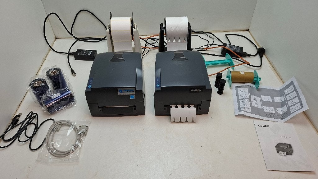 Godex G500 Thermal transfer label printer 2 stuks, Computers en Software, Labelprinters, Ophalen of Verzenden, Zo goed als nieuw