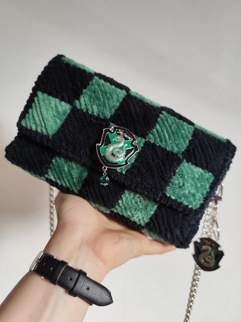 Handmade bags, Ophalen of Verzenden, Nieuw, Groen, Handtas