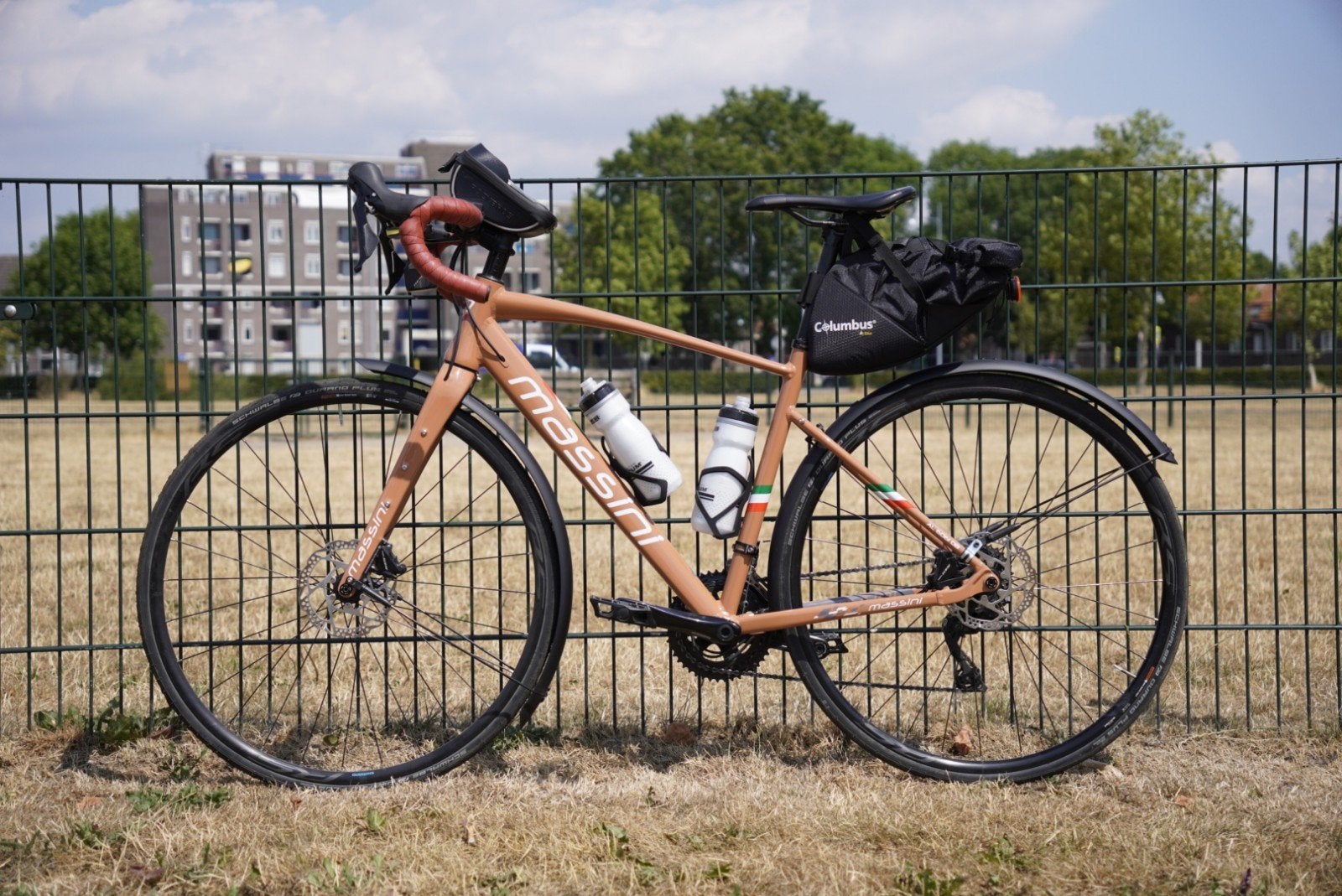 Massini wielrenfiets - Zo goed als nieuw, Aluminium, Zo goed als nieuw, Meer dan 20 versnellingen, Schijfrem
