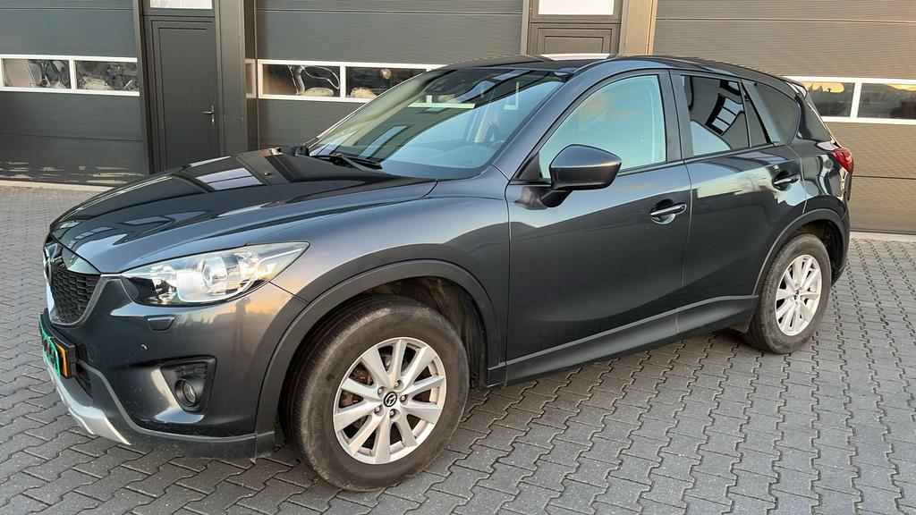 Mazda CX-5 2.2 Skyactiv-d 150pk 2WD 2013 Grijs, Auto's, Voorwielaandrijving, Stof, 4 cilinders, 2000 kg