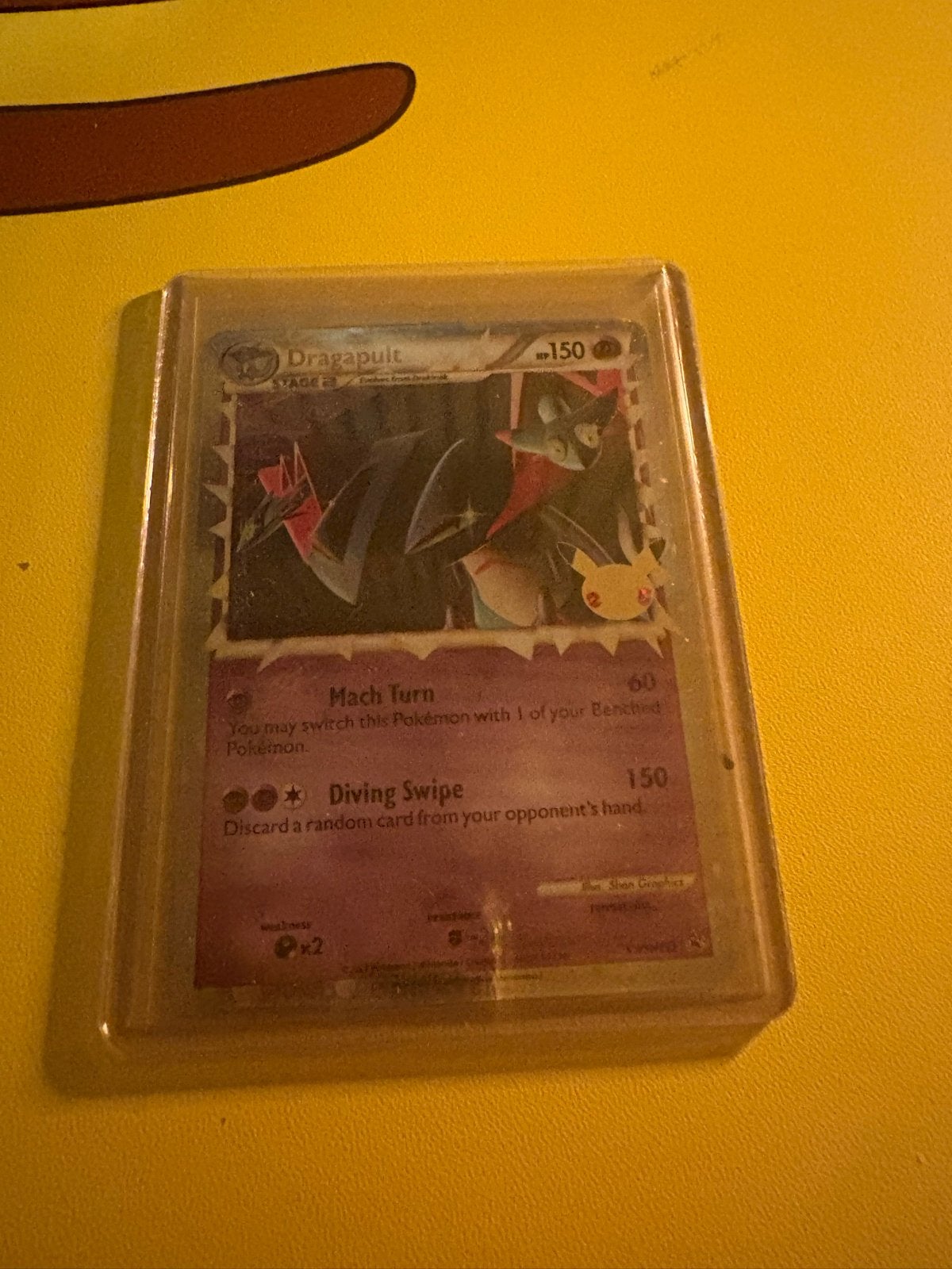 Dragapult Pokémon kaart Celebrations 25th Anniversary, Ophalen of Verzenden, Zo goed als nieuw, Losse kaart
