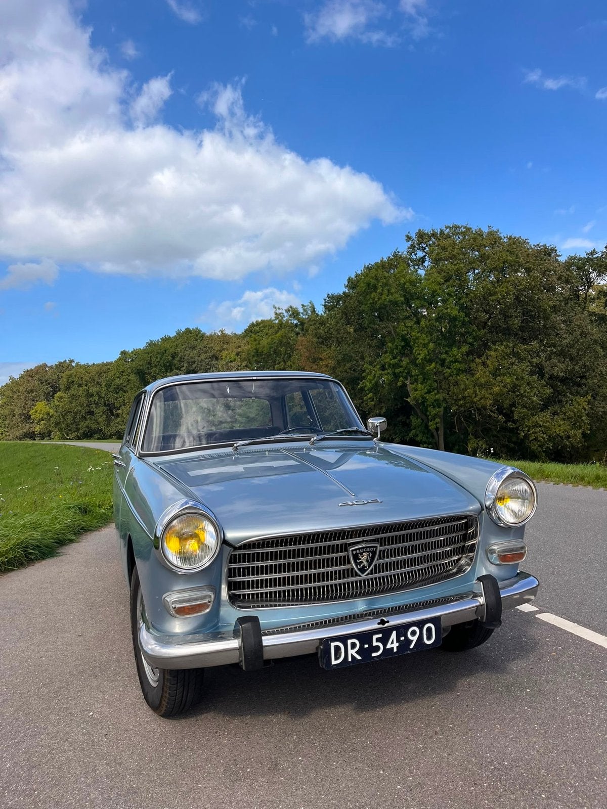 Peugeot 404 Injection 1966 Blauw, foto 2