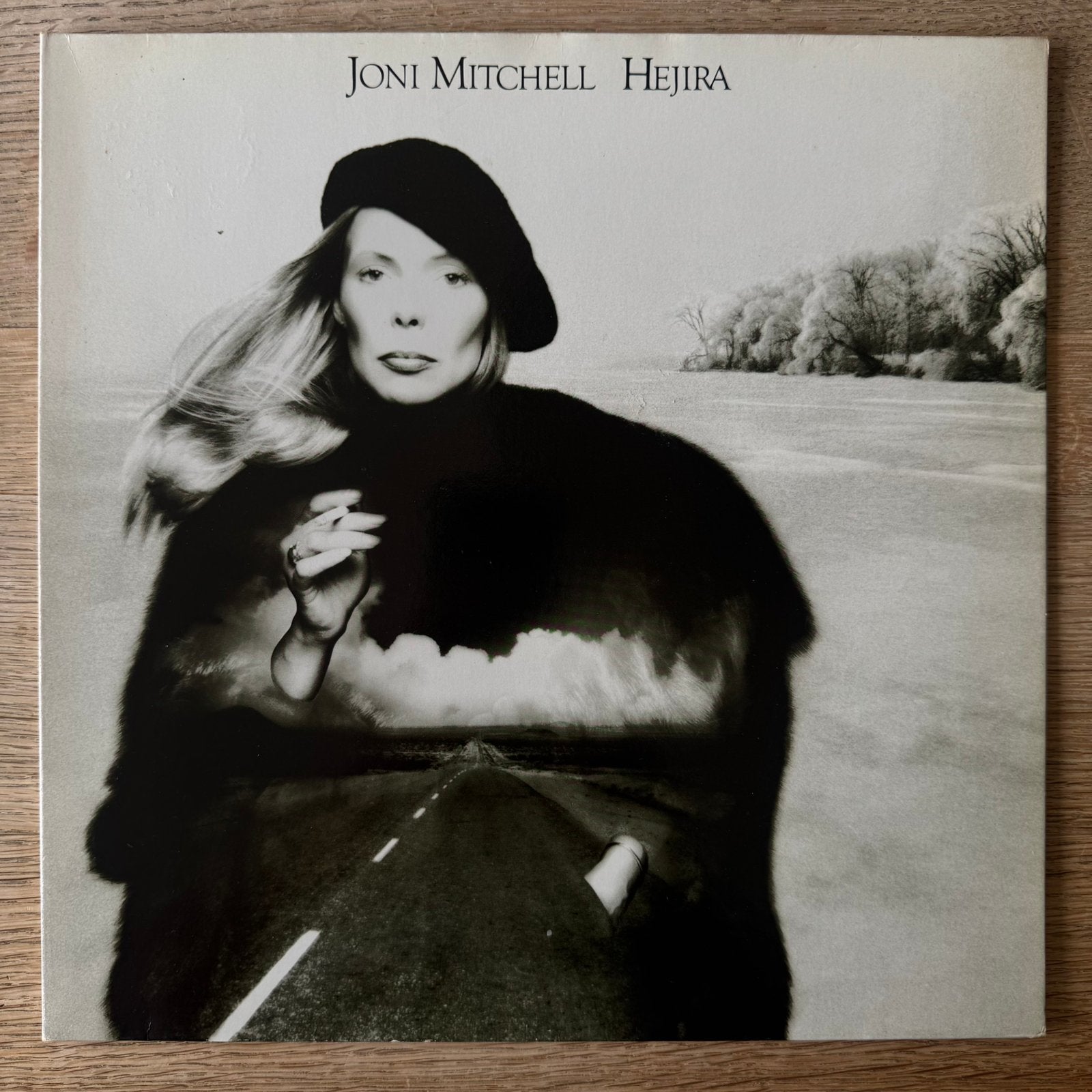* Joni Mitchell Hejira LP Vinyl 1976 Jazz Rock Folk Fusion, LP, Gebruikt, Ophalen of Verzenden, Originele persing