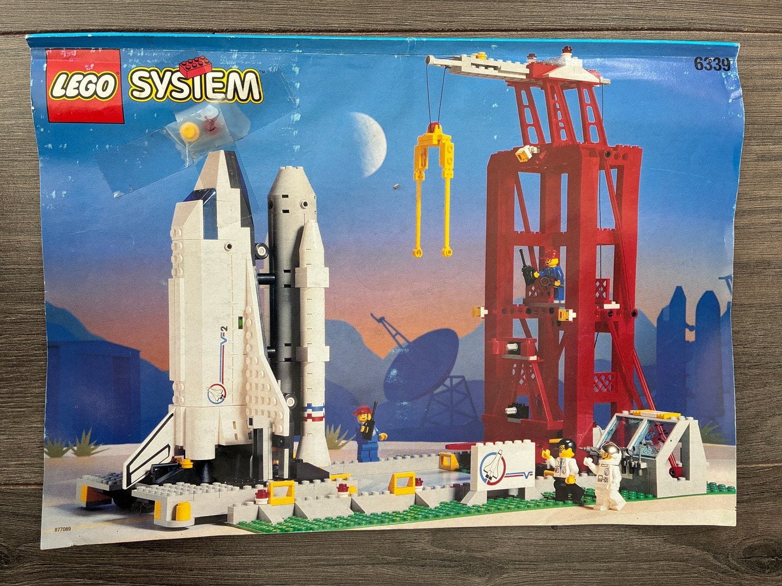 Lego system raketlanceerplatform #6339 (1995), Ophalen, Compleet, Gebruikt, Overige thema's