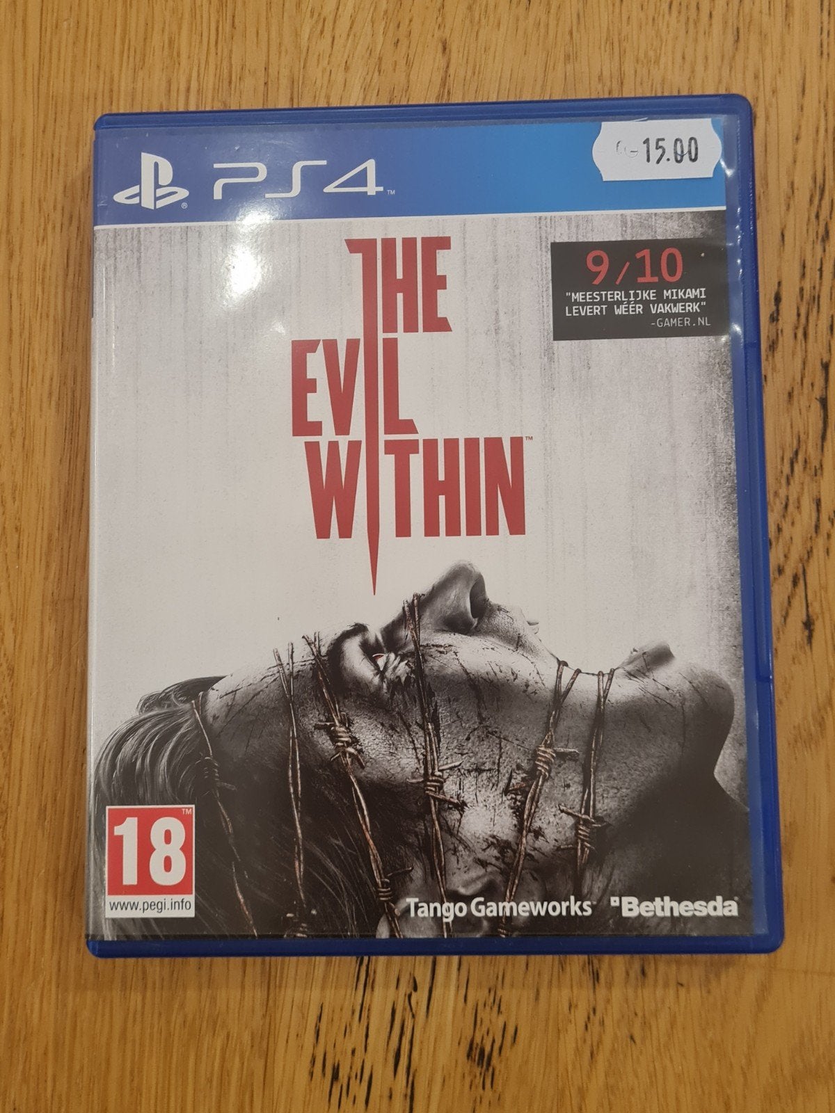 The Evil Within PS4 - Horror Game, Vanaf 18 jaar, Shooter, 1 speler, ZeniMax Europe Ltd., London, SW1Y 6SP