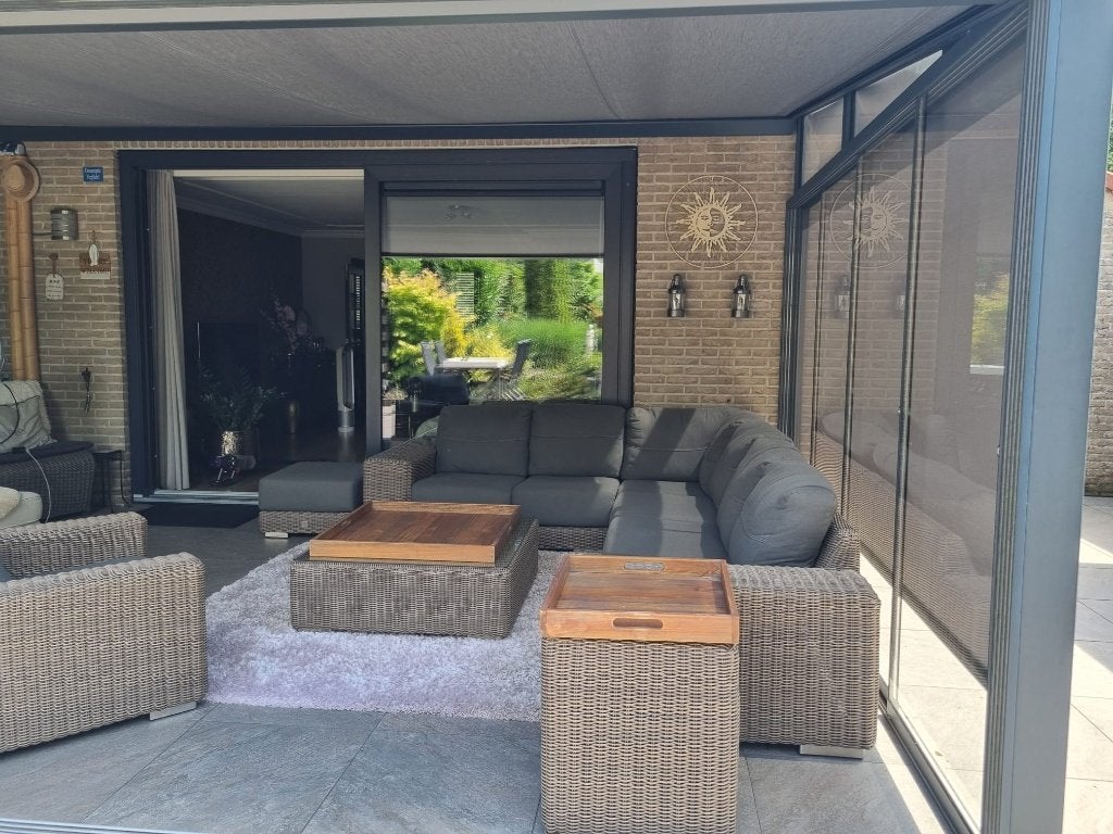 Loungeset 4 Seasons Outdoor Kingston, Ophalen, Zo goed als nieuw, Eettafel, Loungeset
