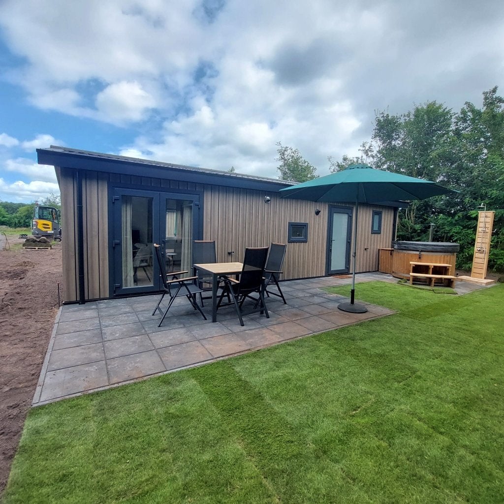 Compleet ingericht chalet te koop op Camping Zomersbuiten, 2 slaapkamers, Chalet, Bungalow of Caravan, Internet, Landelijk