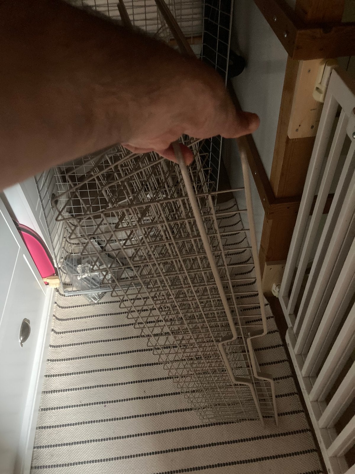 Ikea mandjes voor ikea kast., Zo goed als nieuw, Minder dan 100 cm, Hout, Ophalen