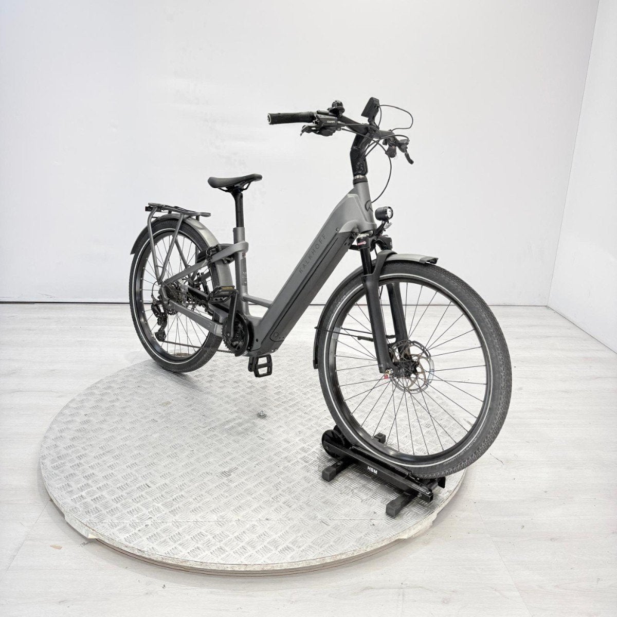 Kalkhoff ENDEAV.7.B MOVE+ | 5.238 km | Dames grijs 43cm, Gebruikt, -, -, Minder dan 47 cm