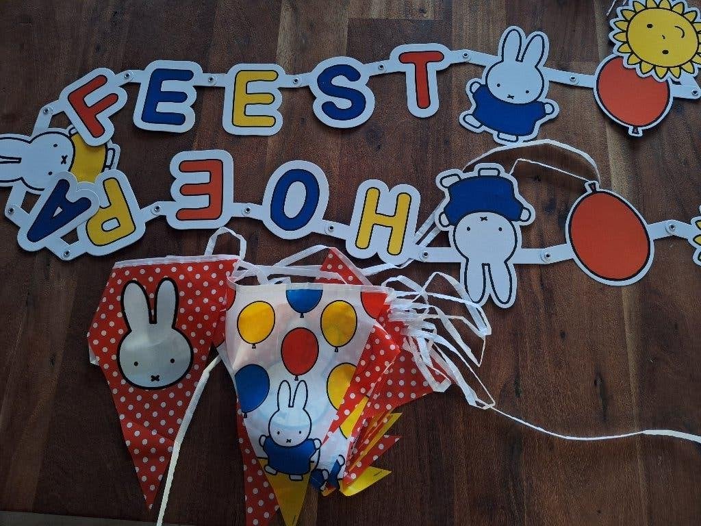 Versieringen Nijntje, Ophalen of Verzenden, Verjaardag