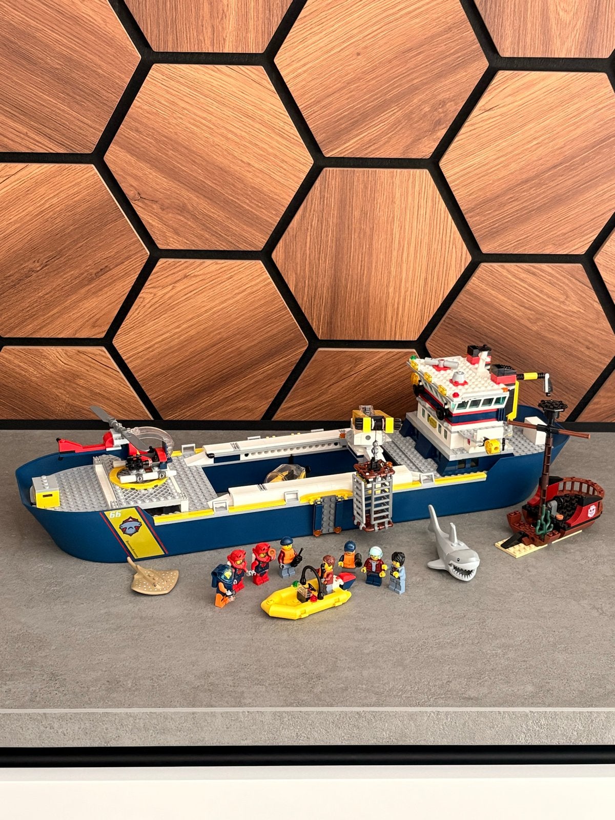 !!Perfect!  Lego City Arctische expeditie zeeschip 60266, City, Lego, Ophalen of Verzenden, Zo goed als nieuw