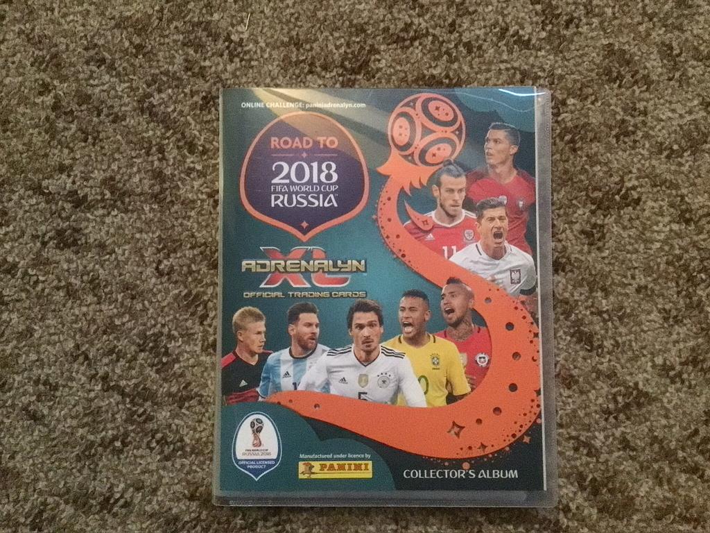 Panini wk 2018 road to russia, Verzenden, Zo goed als nieuw