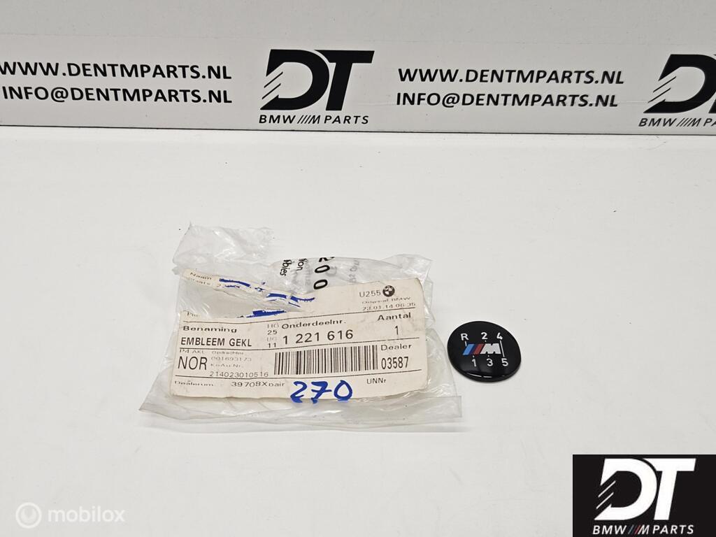 Embleem dogleg 5-bak M BMW 25111221615, Auto-onderdelen, Nieuw, Ophalen of Verzenden
