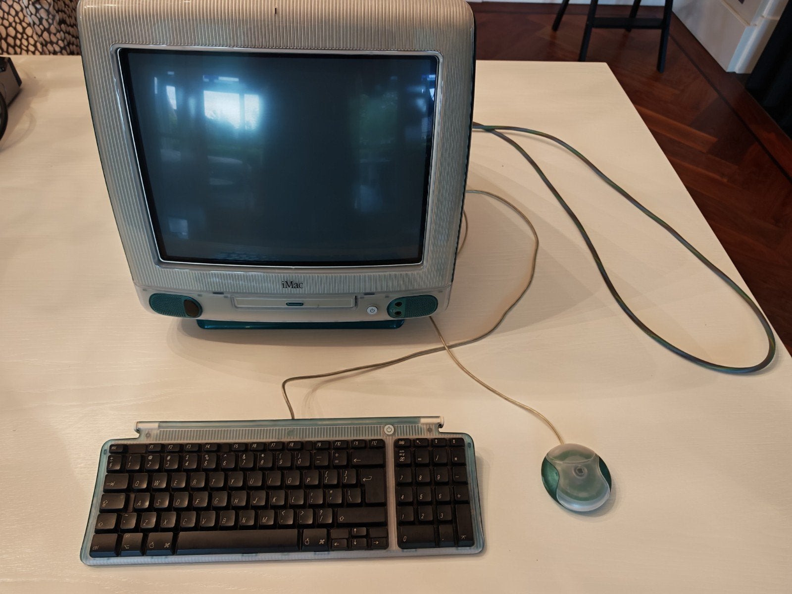 Apple Bondi Blue iMac G3 233 MHz met tray-loading CD-ROM, Computers en Software, Apple Desktops, Gebruikt, Minder dan 4 GB, Ophalen of Verzenden