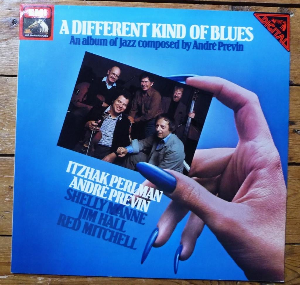 A Different kind of Blues met o.a Shelly Manne en Jim Hall, Gebruikt, 1980 tot heden, Ophalen of Verzenden, 12 inch