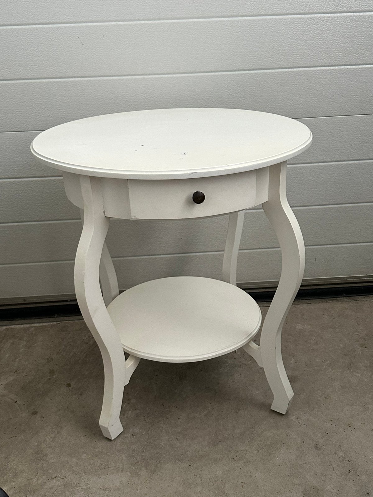 Leuk tafeltje, Ophalen, Minder dan 55 cm, Gebruikt, Rond