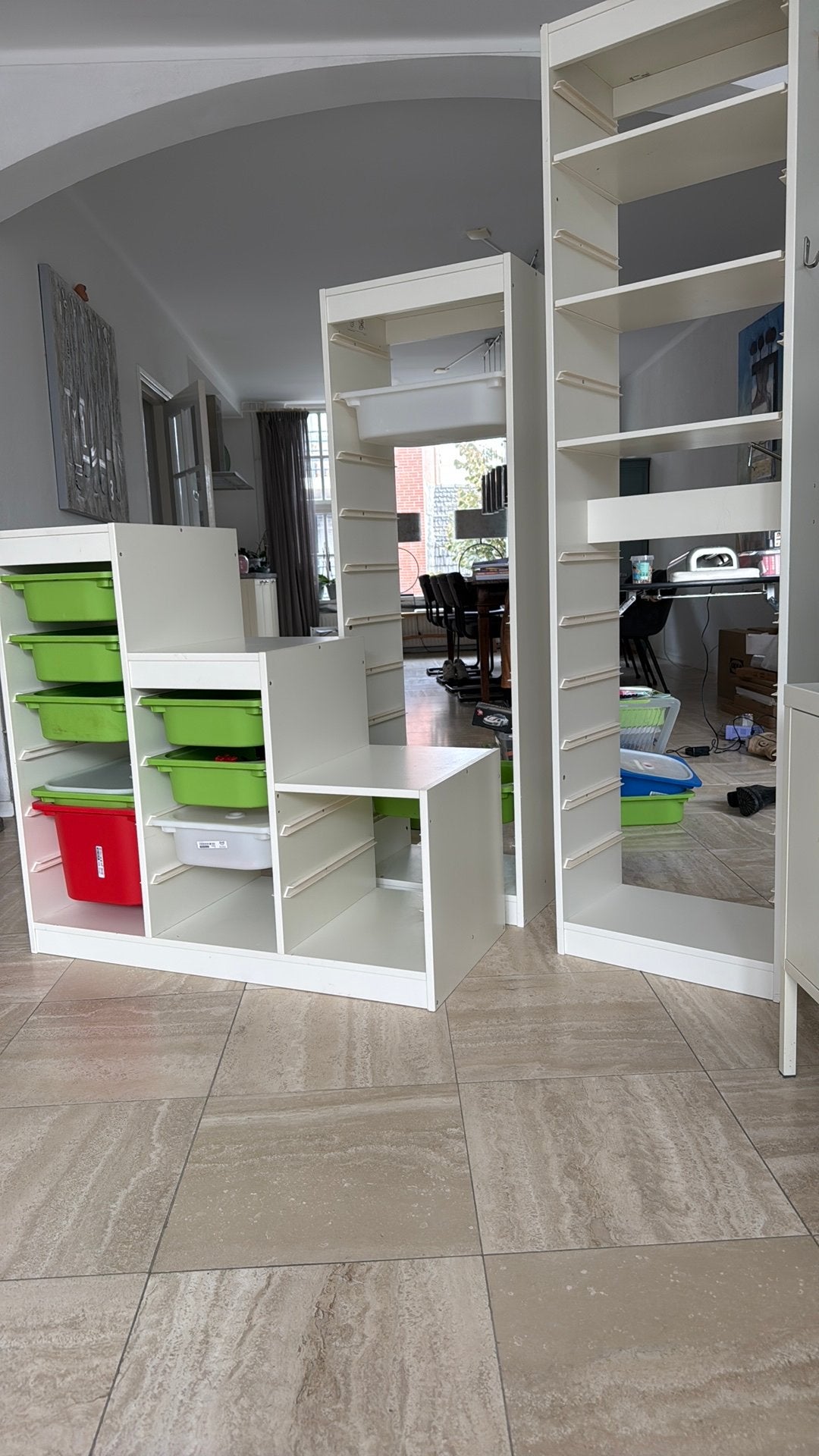 Drie ikea kasten met 14 bakken, drie deksels en drie planken, Huis en Inrichting, Ophalen, 50 tot 100 cm, Zo goed als nieuw, Minder dan 100 cm