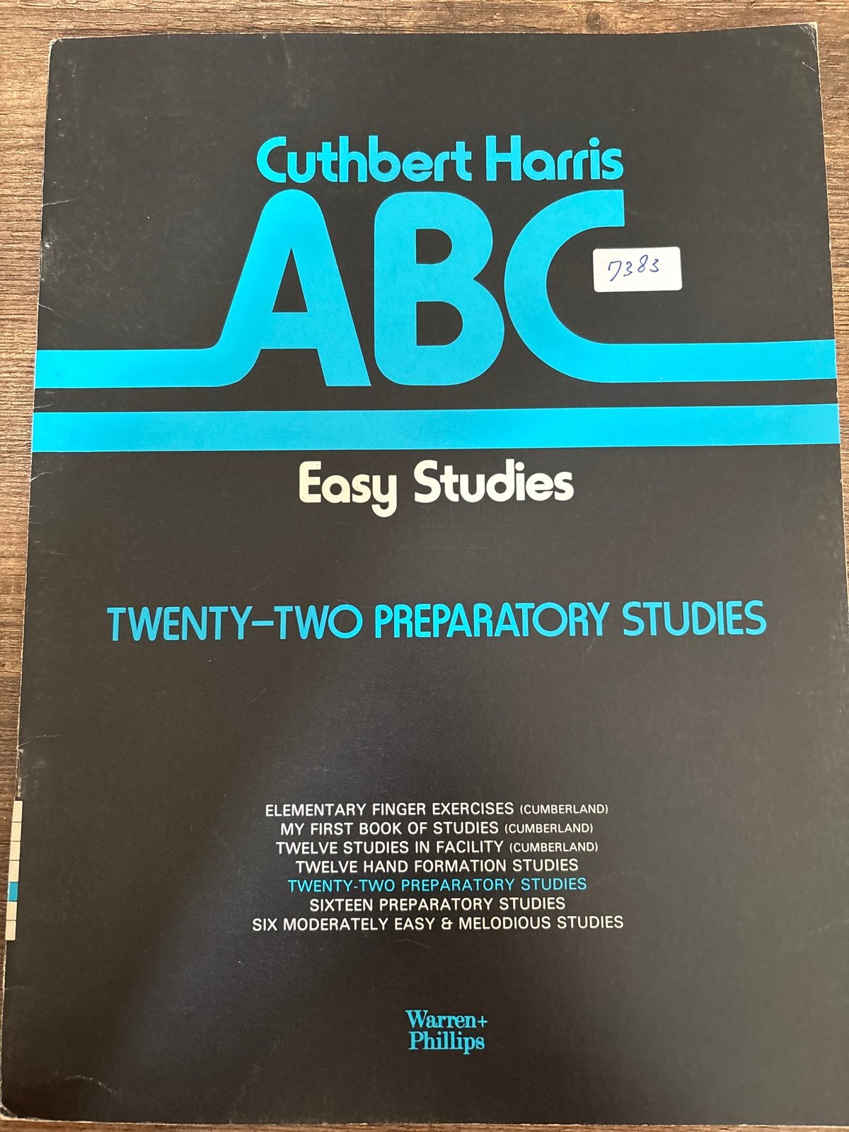 Cuthbert Harris ABC Easy Studies - Pianoboek, Gebruikt, Klassiek, Les of Cursus, Ophalen of Verzenden