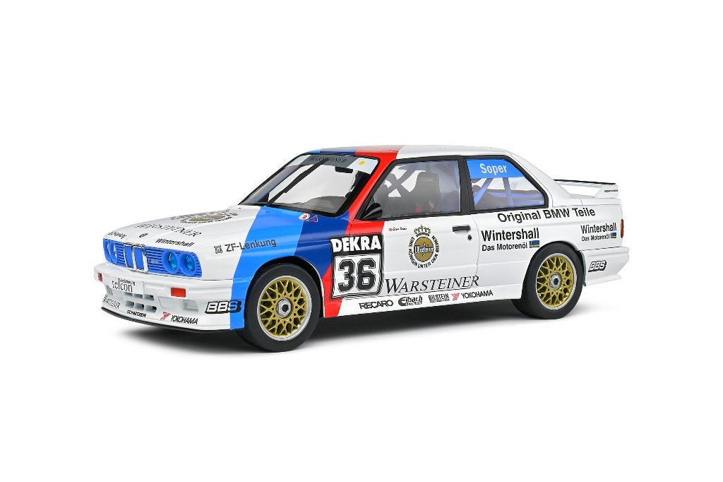 BMW E30 M3 – DTM – 1989 – #36 Soper, Ophalen of Verzenden, Nieuw, Auto, Solido