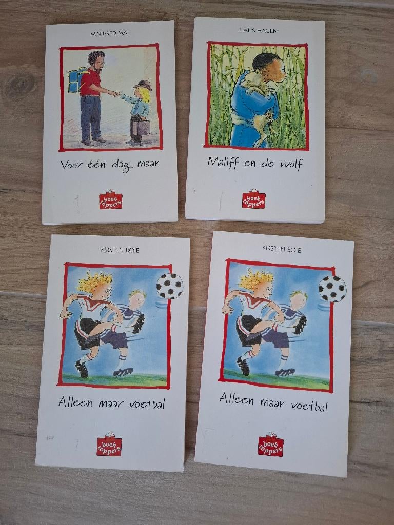 Boektoppers AVI 5 & AVI 6 – 4 boekjes, Ophalen of Verzenden, Gelezen, Fictie algemeen