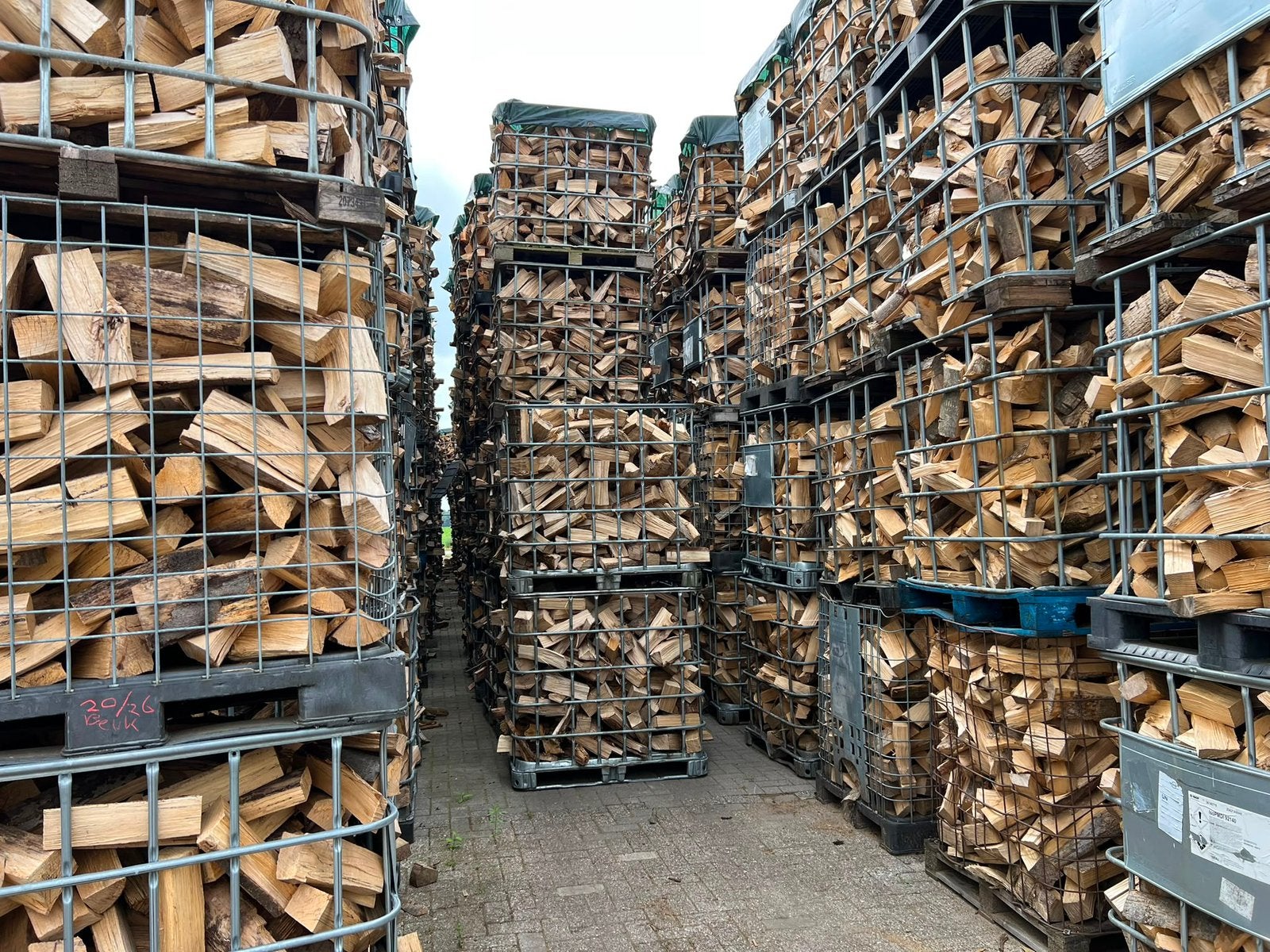 🔥 GEDROOGD HAARDHOUT – DIRECT STOOKKLAAR – INCL LEVERING🔥, 6 m³ of meer, Ophalen of Verzenden, Overige houtsoorten, Blokken