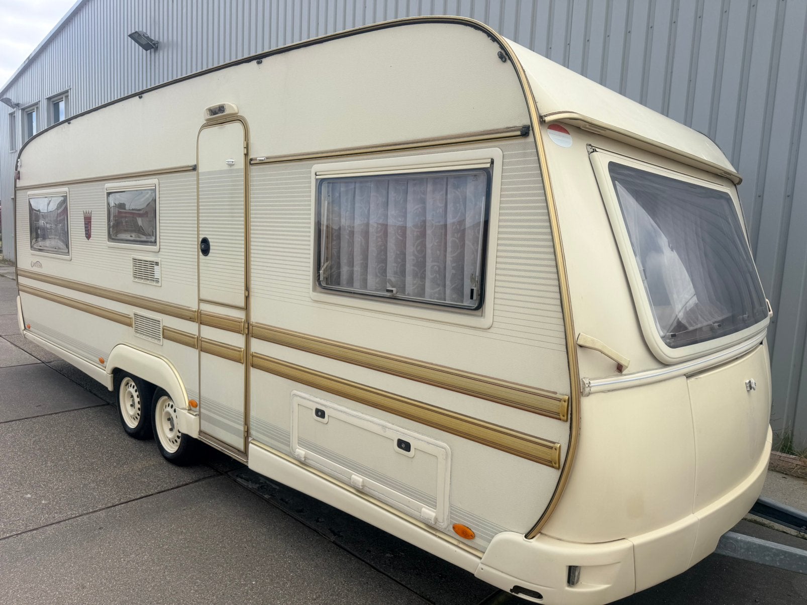 Tabbert Comtesse 620 tandemasser bouwjaar 2000, Caravans en Kamperen, Caravans, Rondzit, Tabbert, Schokbreker, Frans bed