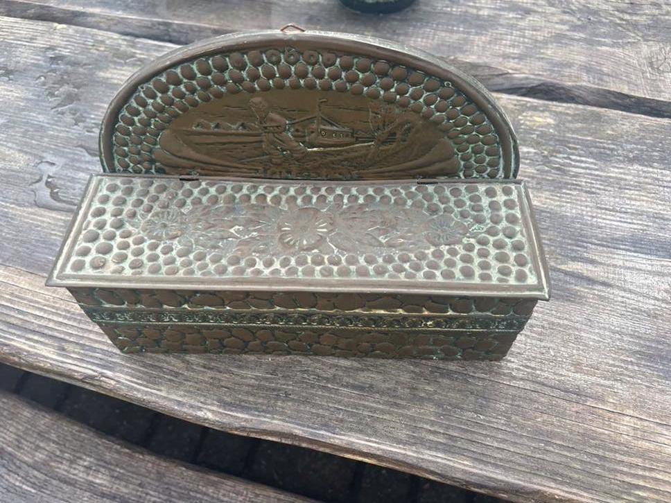 Koper/ messing? Kammen bakje vintage retro jaren 60 €9,50, Ophalen of Verzenden, Huis en Inrichting