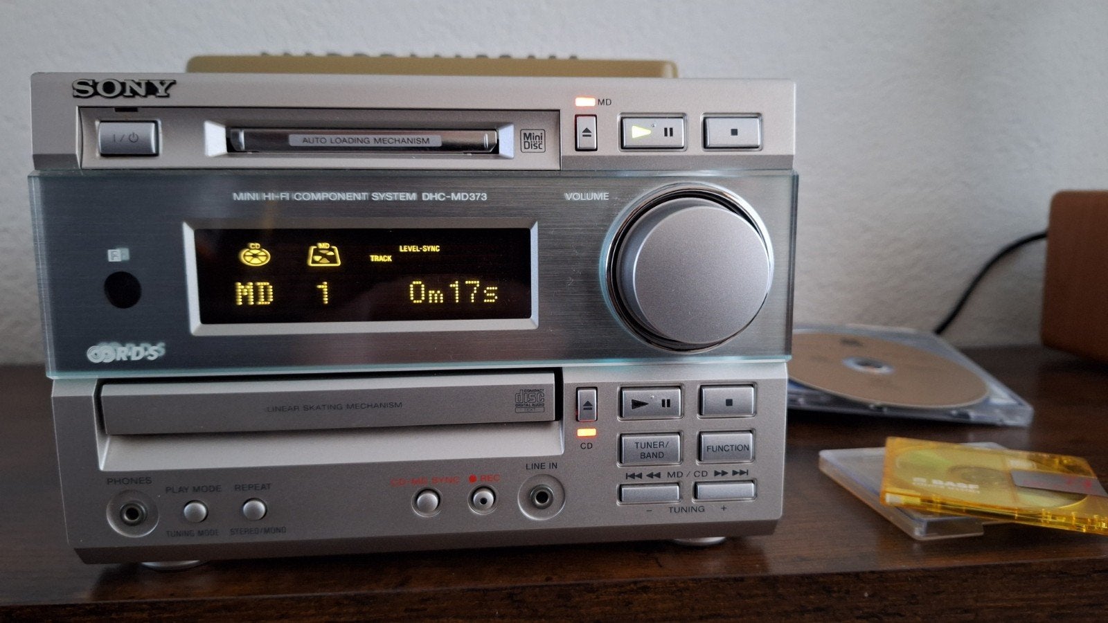 Sony setje geserviced, Ophalen, Sony
