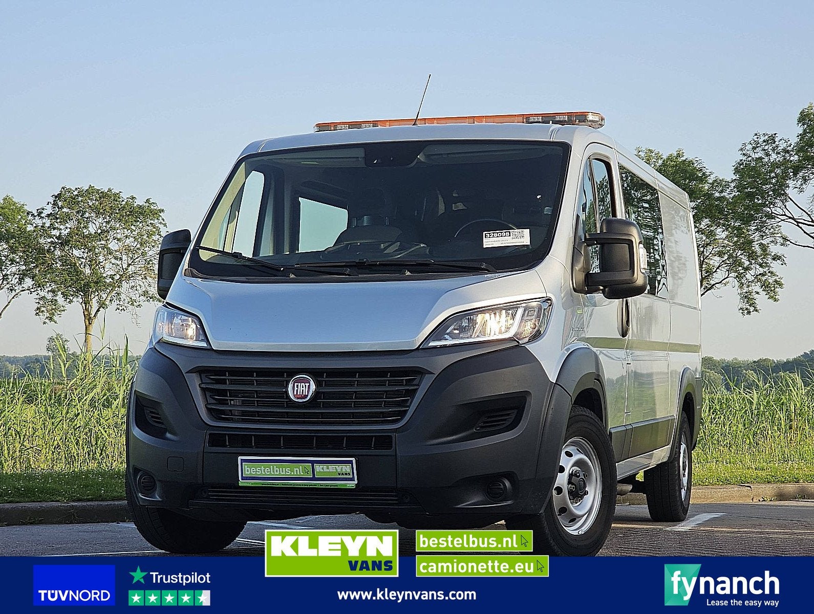 FIAT DUCATO 35 2.3 dc clima euro6, Auto's, Euro 6, Leder, Bedrijf, 2 stoelen