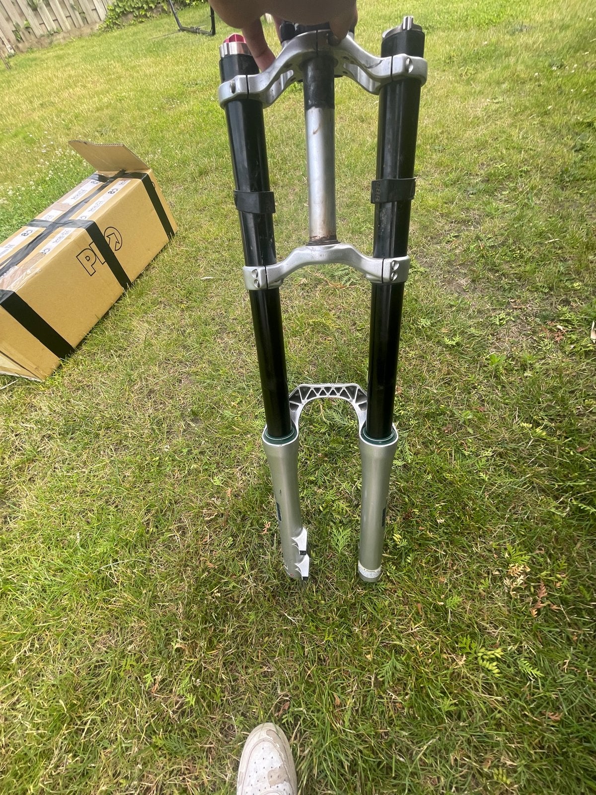 Marzocchi Bomber 888 RC3 EVO voorvork - Gebruikt, Gebruikt, Ophalen of Verzenden, Voorvork, Aluminium