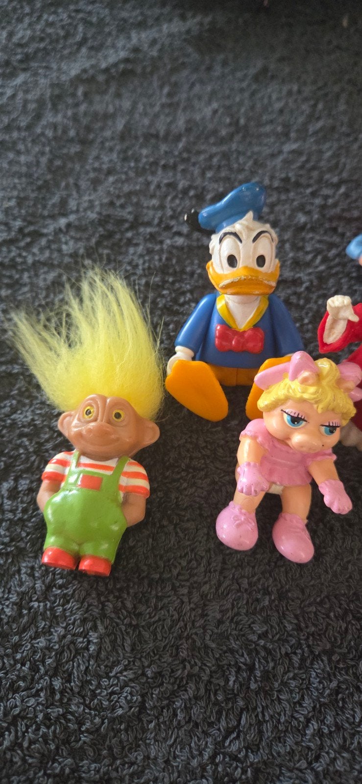 Vintage figuren: Donald Duck, trol, kabouters en meer, Verzamelen, Ophalen of Verzenden, Gebruikt