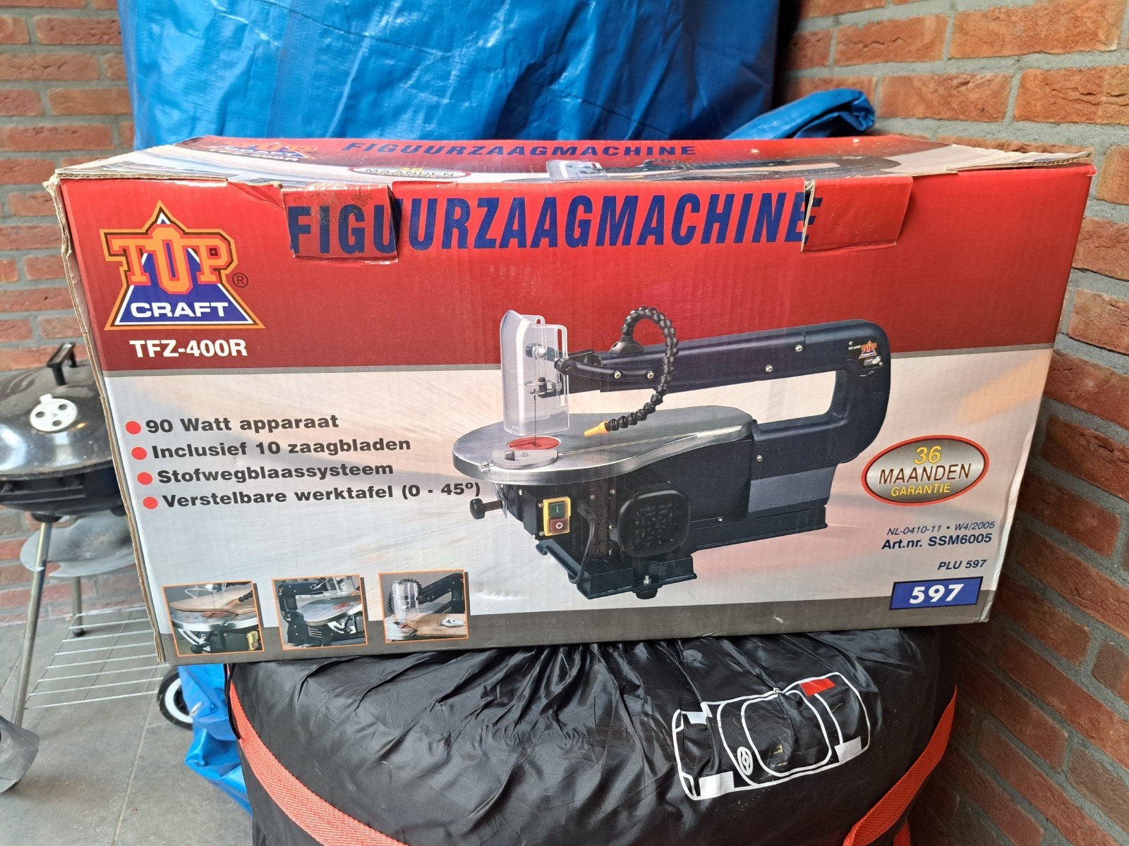 Figuurzaagmachine (hobby), Ophalen, Zo goed als nieuw, Gereedschap of Toebehoren