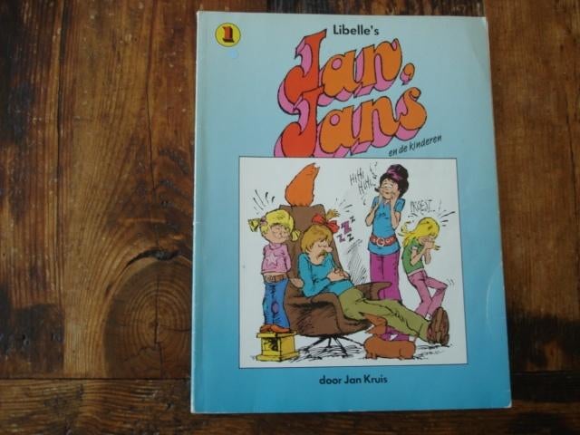 Stripboeken.(230) jan jans en de kinderen deel 1 . tekst en, Eén stripboek, Ophalen of Verzenden, Zo goed als nieuw