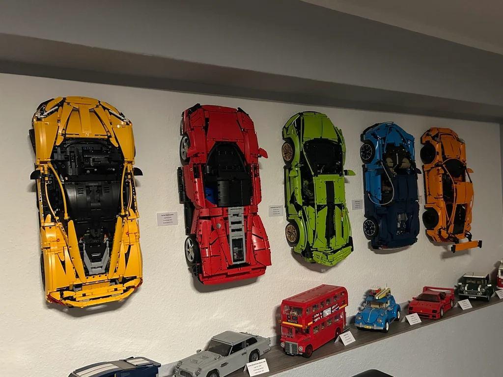 Muurbeugels geschikt voor LEGO Technic auto’s & F1, Verzenden, Nieuw
