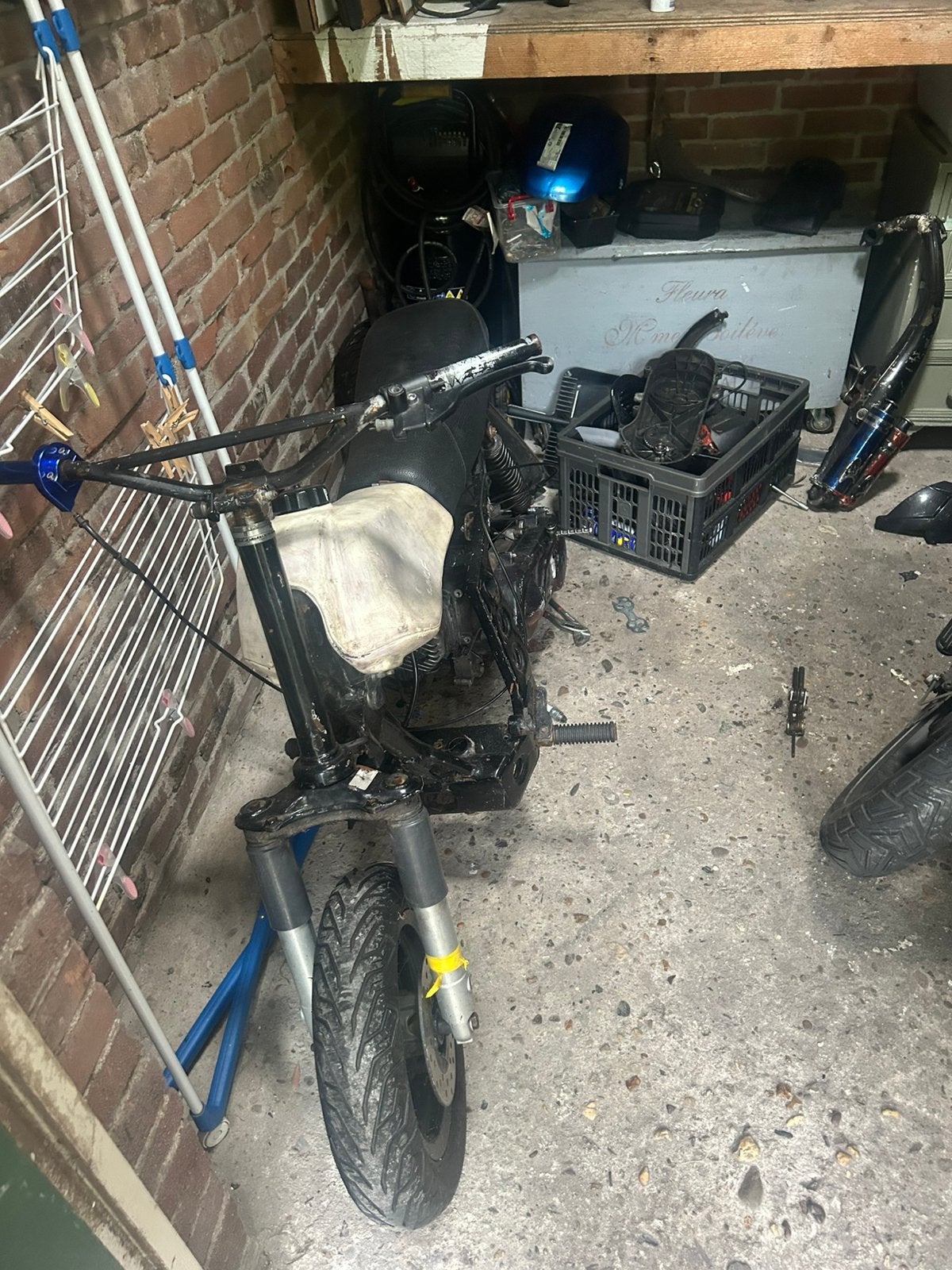 pitbike met Peugeot 2takt blok, Ophalen of Verzenden, Zo goed als nieuw, Overige modellen