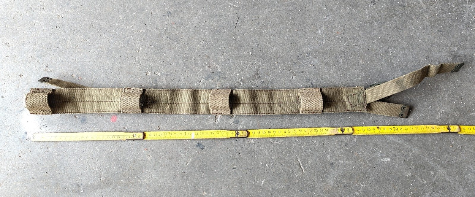 Webbing case, opberg tas voor mijnen steker zoeker, Ophalen of Verzenden, Engeland