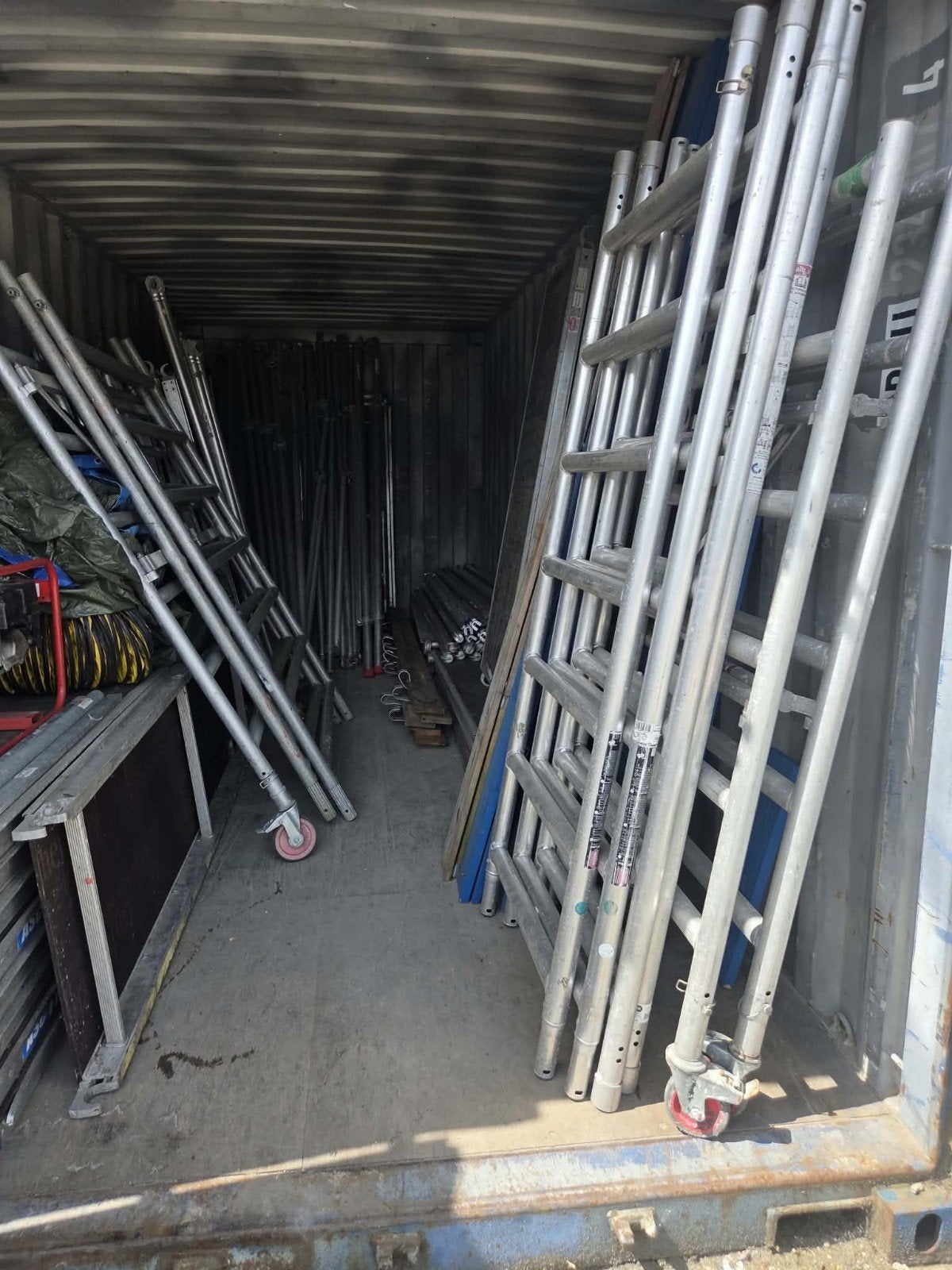 Complete partij professionele aluminium rolsteigers, Ophalen of Verzenden