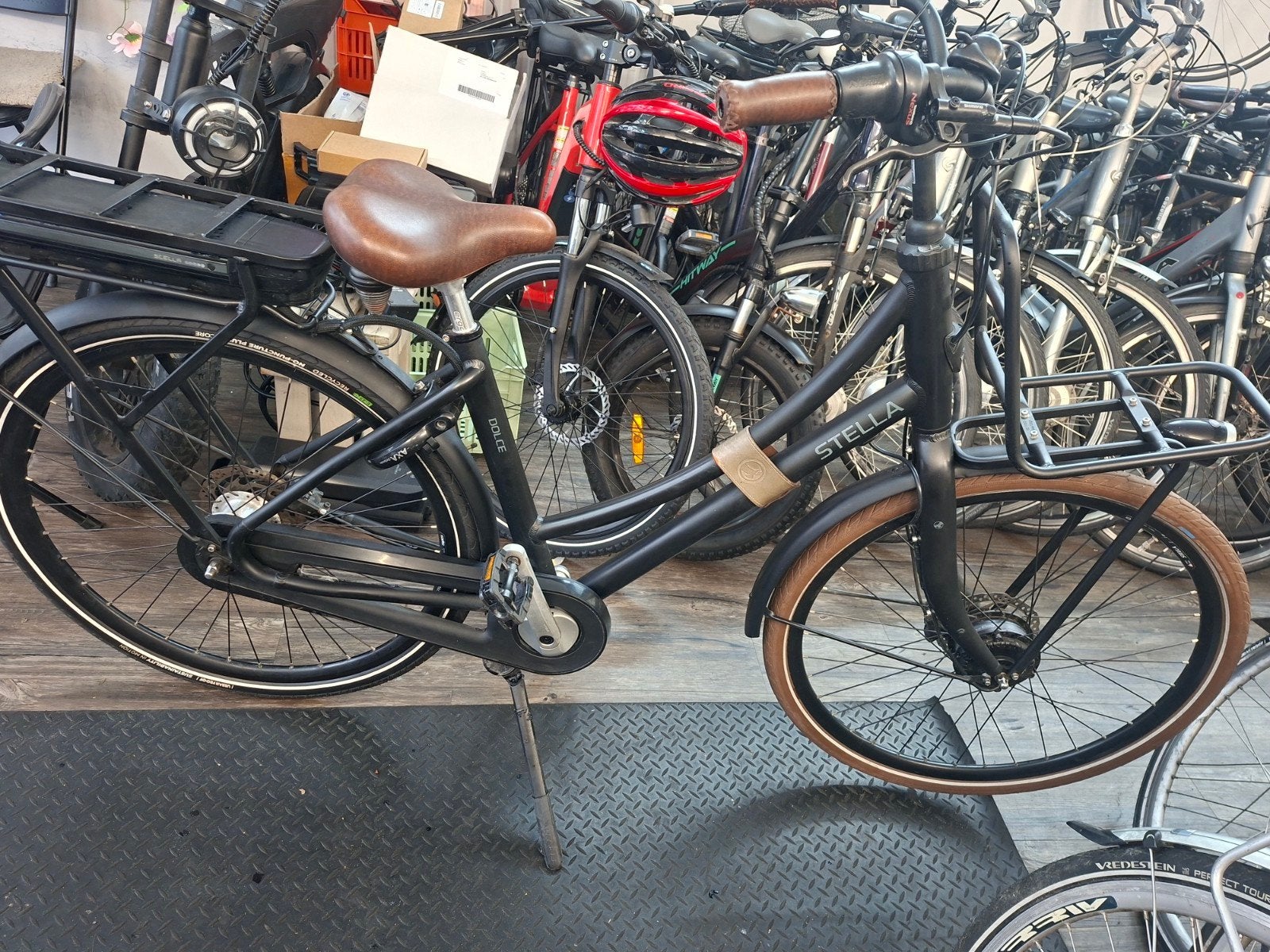 stella Dolce transport elektrische fiets lage frame, Fietsen en Brommers, Fietsen | Dames | Omafietsen, 47 tot 50 cm, Versnellingen