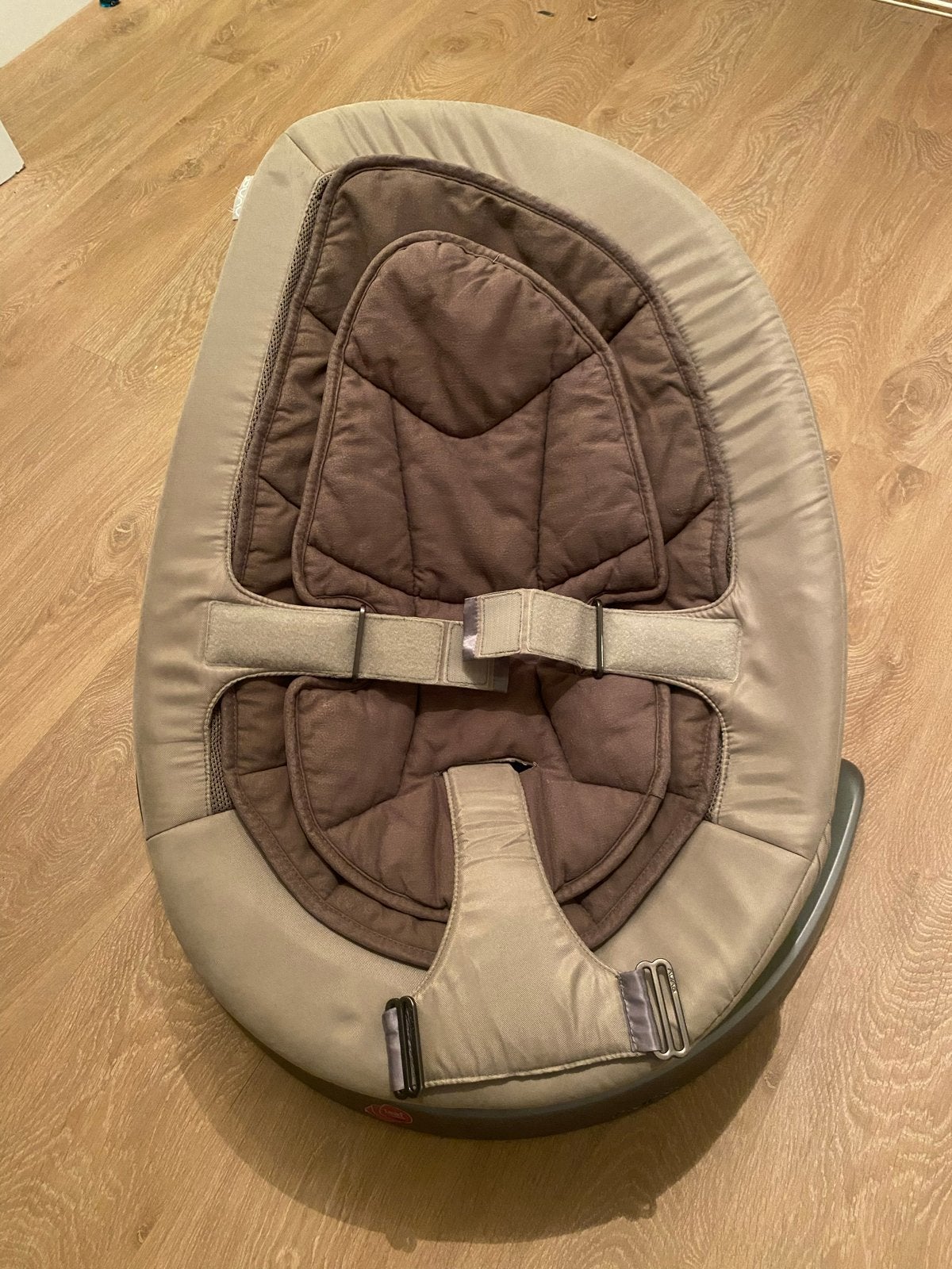 Nuna Leaf Wipstoel - Zo goed als nieuw, Kinderen en Baby's, Wipstoeltjes, Wipstoel, Ophalen, Overige merken, Met gordel(s) of riempje(s)