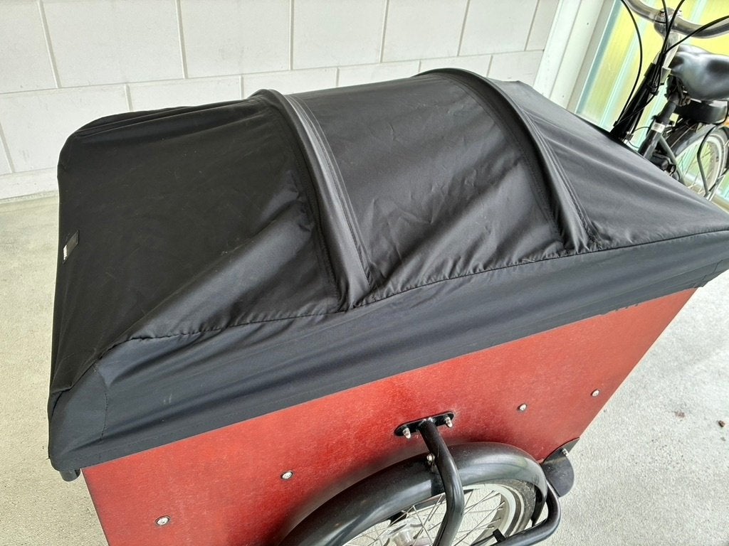 Bakfiets-Babboe-Big-afdekzeil voor over de bak Zie de Foto's, Ophalen of Verzenden, Zo goed als nieuw, Bakfiets, Frame