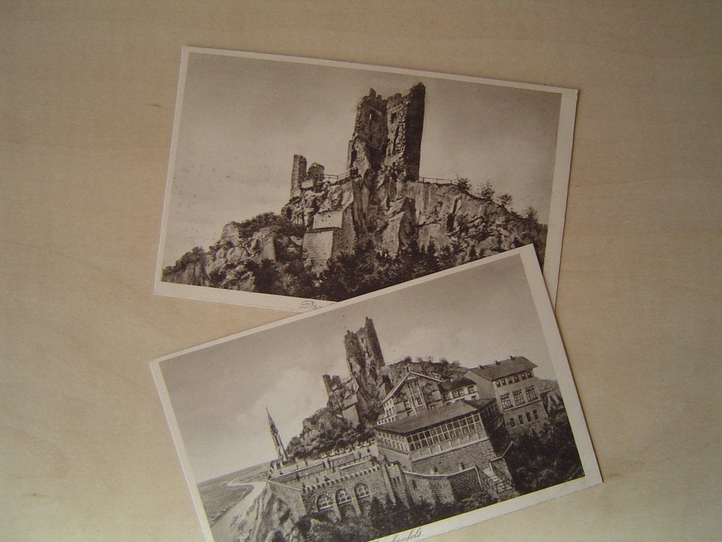 Drachenfels 2 kaarten, Verzamelen, Verzenden, 1920 tot 1940, Ongelopen, Duitsland