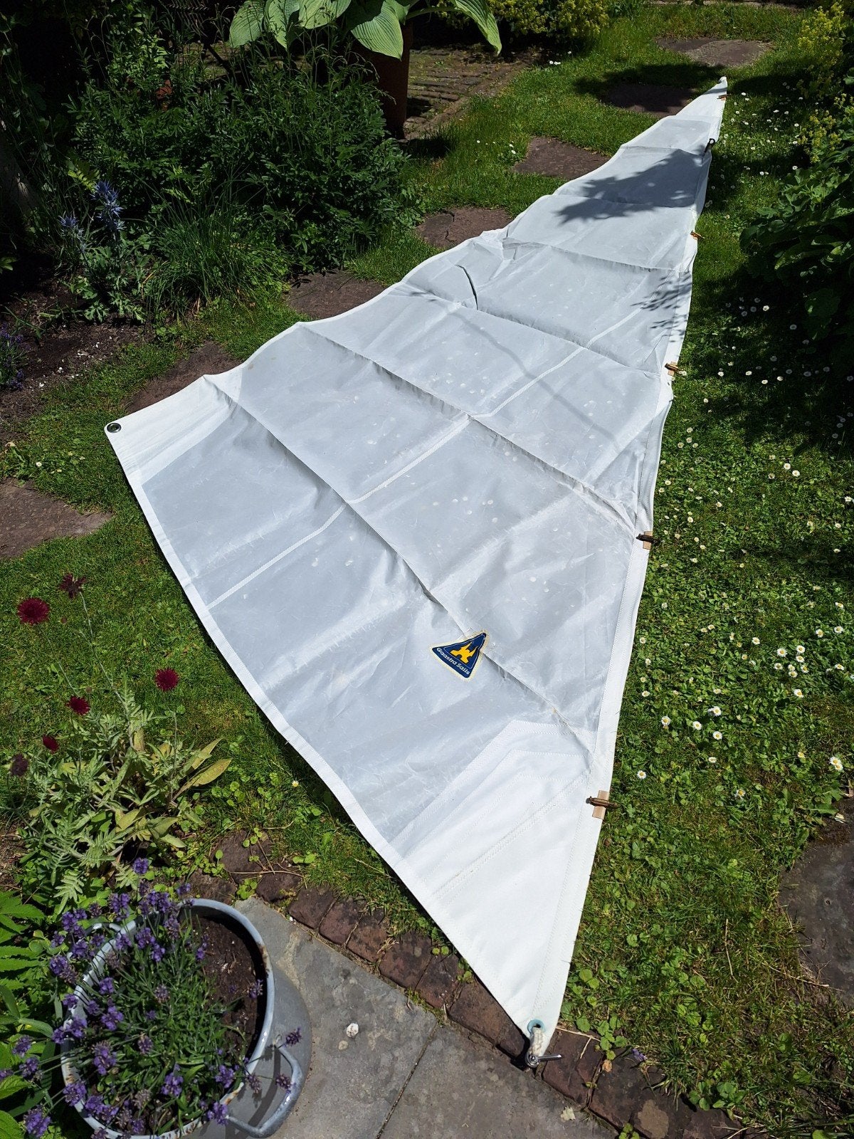 Gaastra fok / schaduwdoek / tarp, Ophalen of Verzenden, Zo goed als nieuw, Minder dan 15 m²