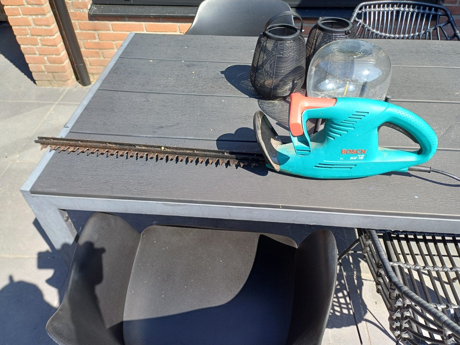 Bosch AHS 52-16 elektrische heggenschaar, Ophalen, Gebruikt, Elektrisch, Bosch