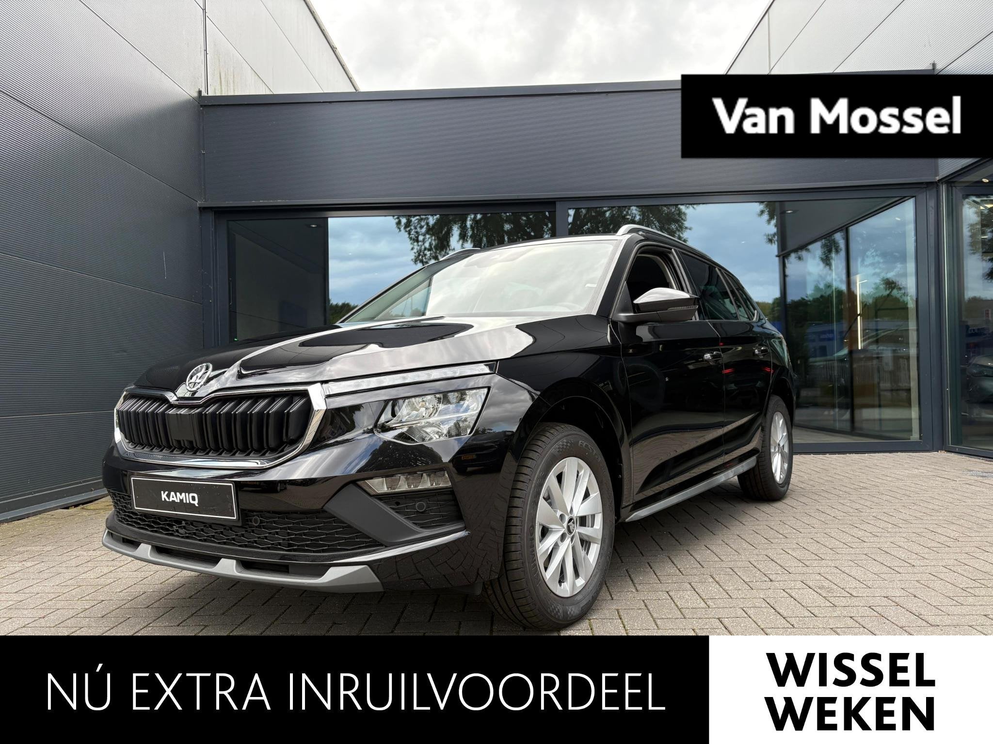 Skoda Kamiq 1.0 TSI Business Edition | LED Koplampen | Apple, Auto's, Voorwielaandrijving, Euro 6, Zwart, Origineel Nederlands