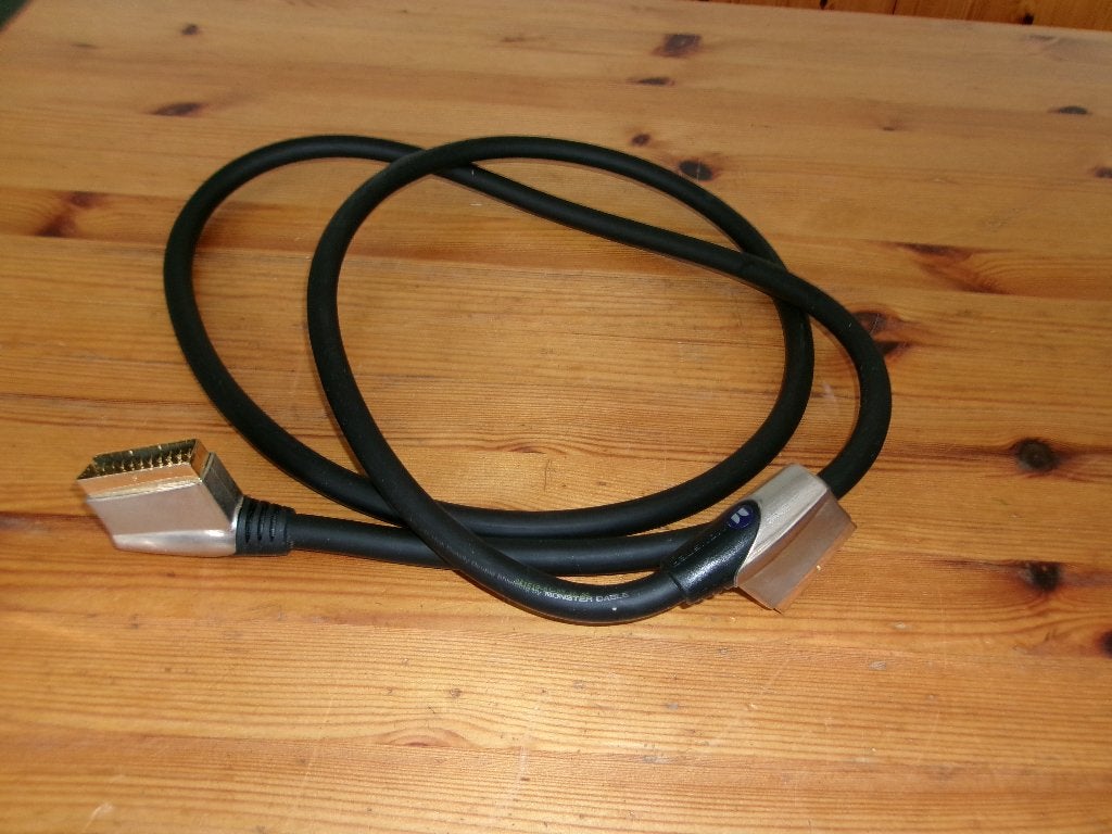 scart monster cable, Ophalen of Verzenden, Gebruikt, 2 tot 5 meter, Scartkabel